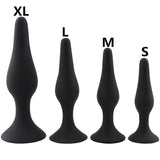 Black anal Plug For Beginner - kpopforlife store