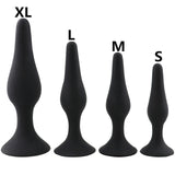Black anal Plug For Beginner - kpopforlife store