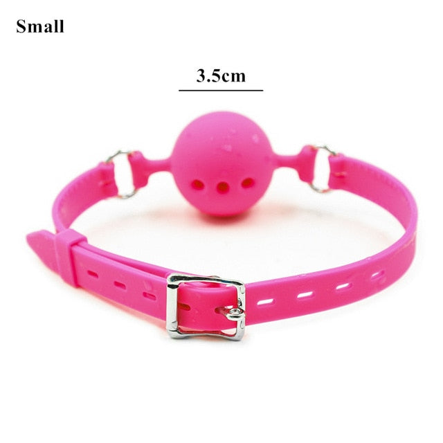 3 Sizes Soft Safety Silicone  Gag Ball - kpopforlife store